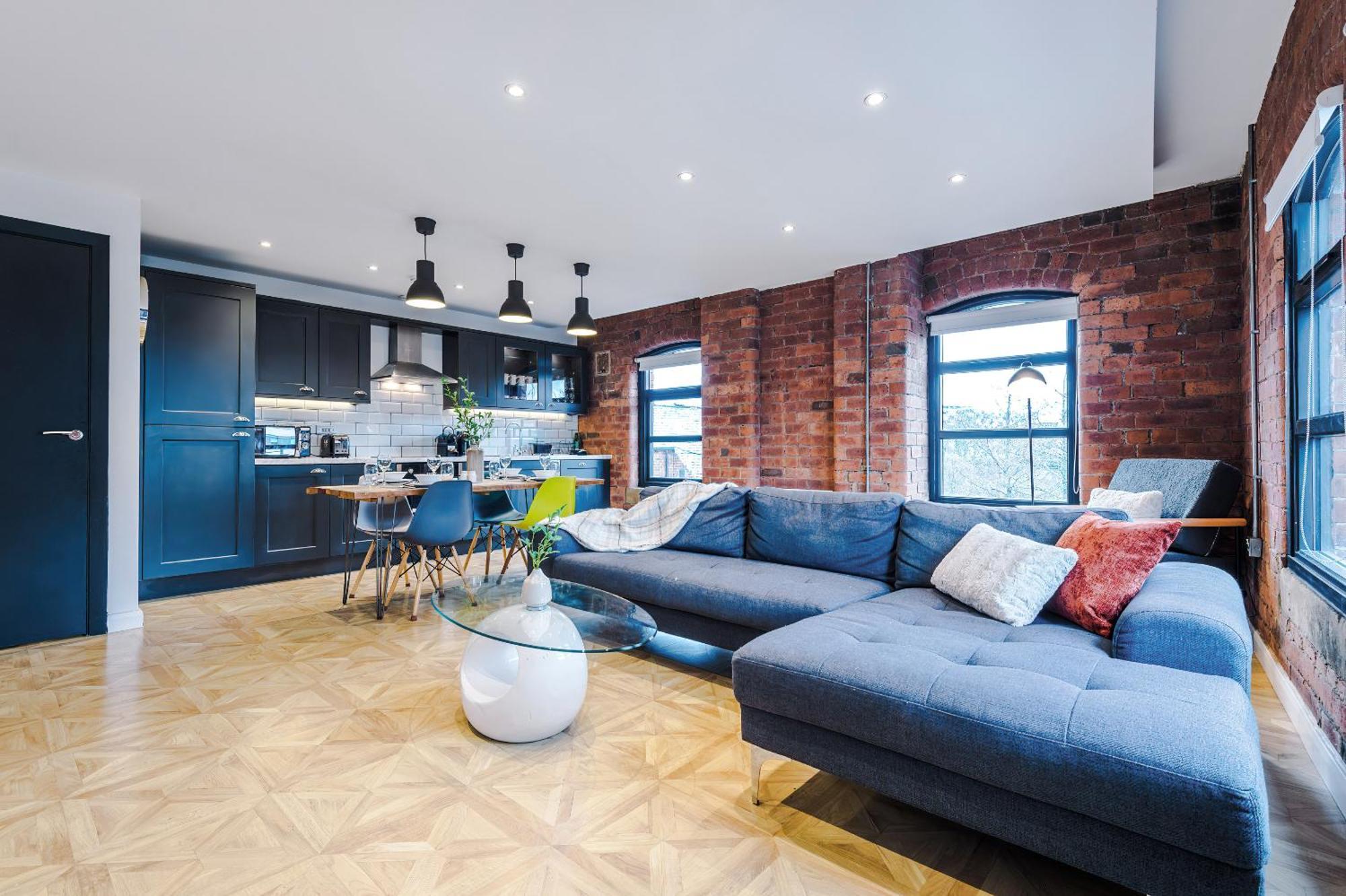 2 King Size Beds In Manhattan Styled Oversize Apartment Leeds  Extérieur photo