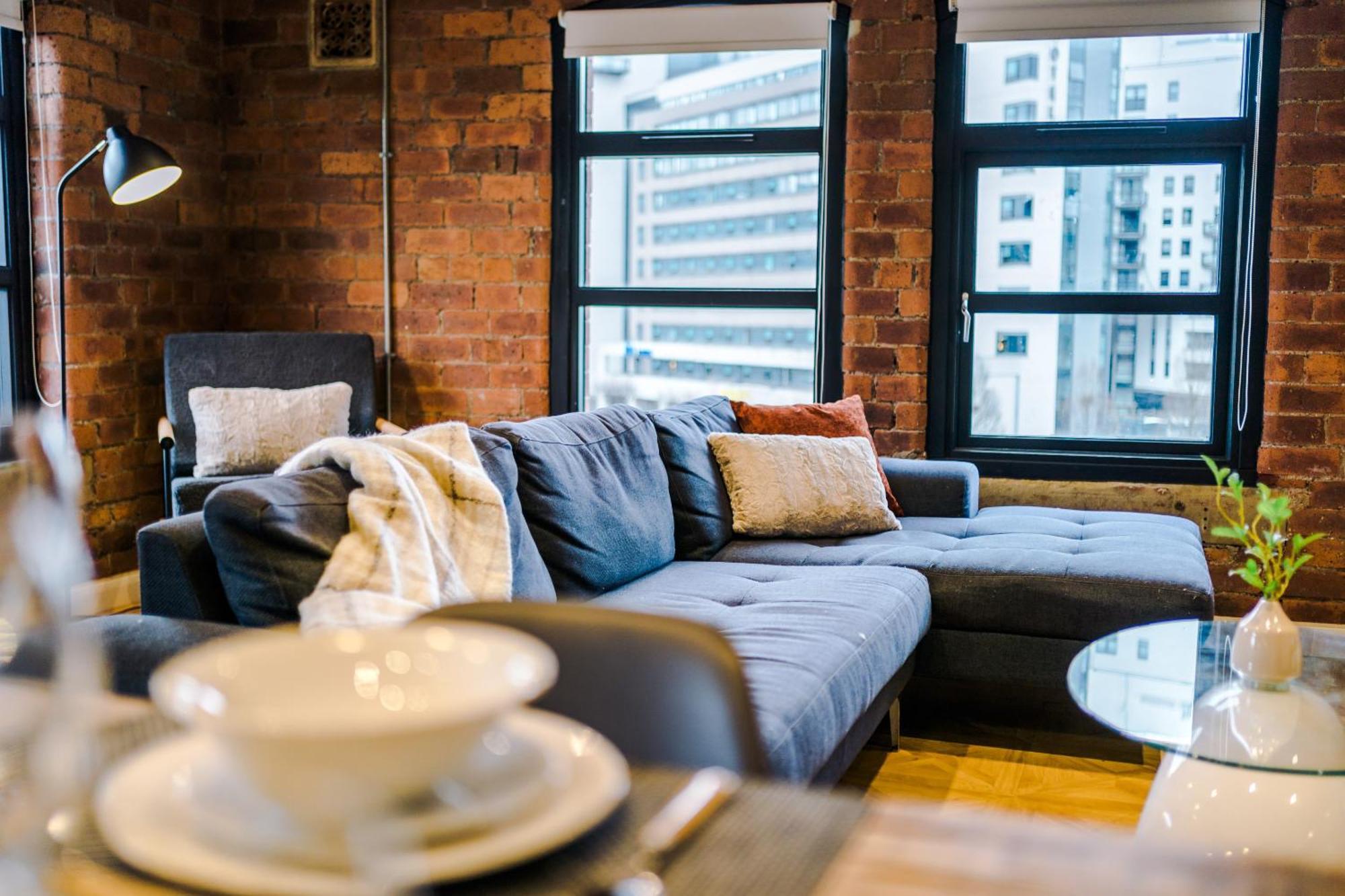 2 King Size Beds In Manhattan Styled Oversize Apartment Leeds  Extérieur photo