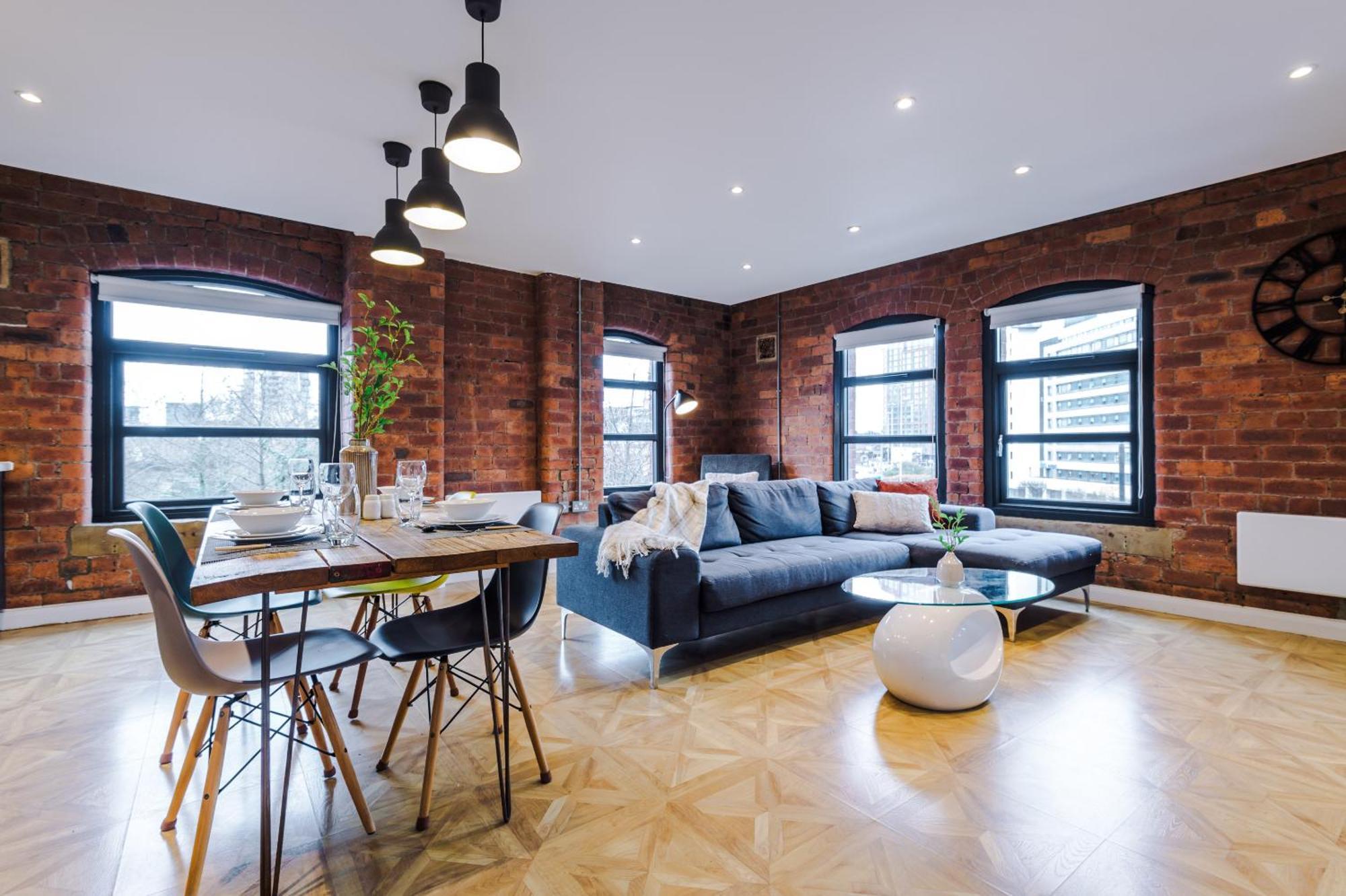 2 King Size Beds In Manhattan Styled Oversize Apartment Leeds  Extérieur photo
